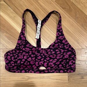 lululemon athletica Purple Patterned Sports Bra. Size 8